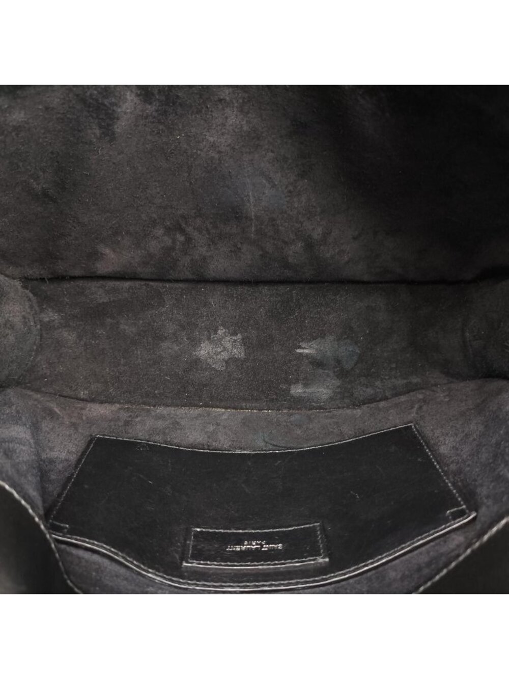 Saint Laurent Betty Black Leather Shoulder - Picture 9 of 15